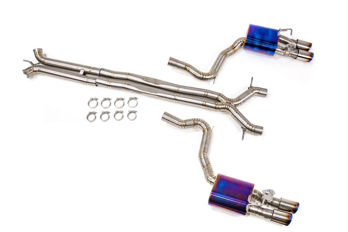 Porsche Panamera 971 Titanium Exhaust System Short Version VR Performance