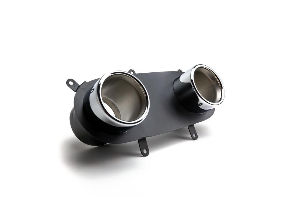 Ferrari 458 Polished Exhaust Dual Tip VR Performance