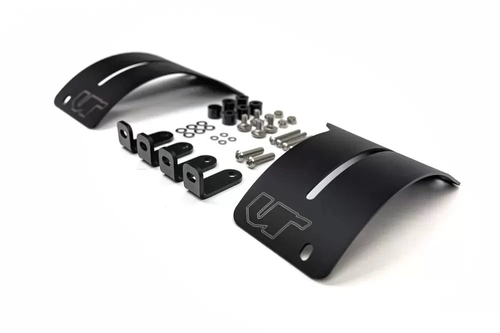 Jeep Wrangler JL / Gladiator JT A-Pillar Adjustable Light Bracket Kit VR Performance
