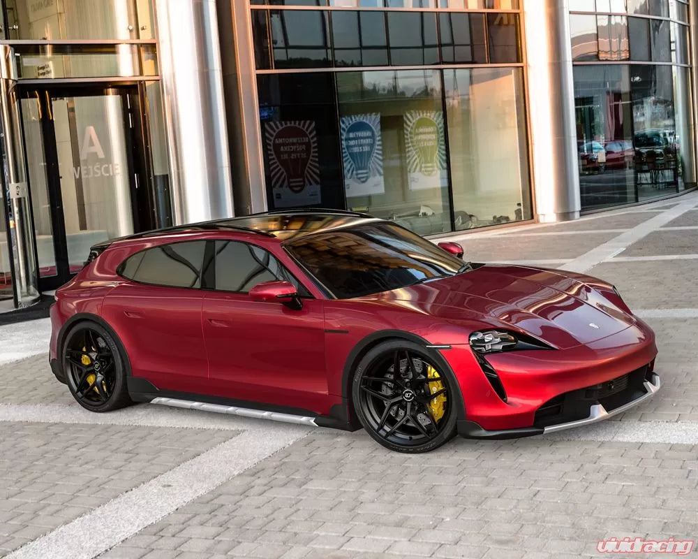 Audi E-Tron / Porsche Taycan D04 Wheel Package Matte Black VR Forged
