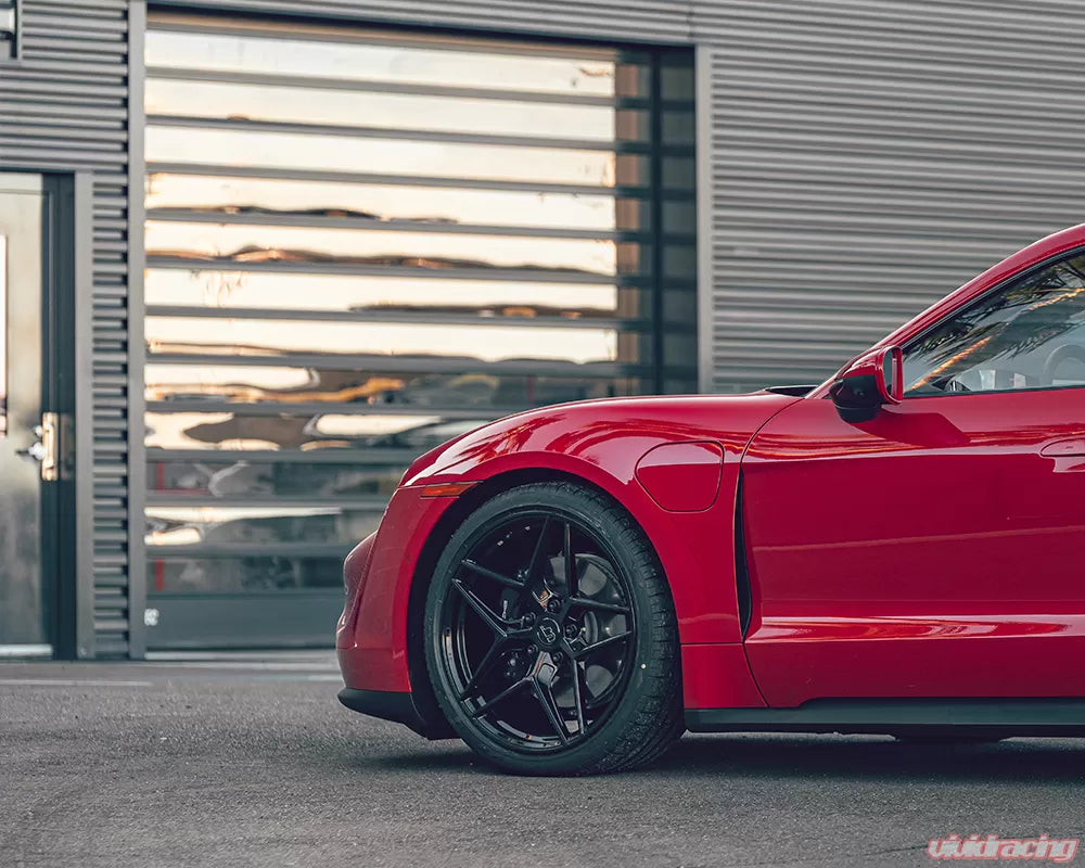 Audi E-Tron / Porsche Taycan D04 Wheel Package Matte Black VR Forged