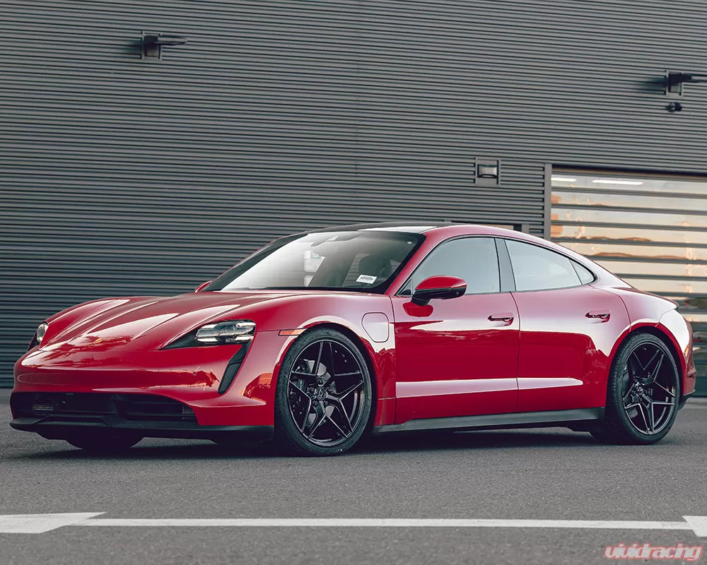 Audi E-Tron / Porsche Taycan D04 Wheel Package Matte Black VR Forged
