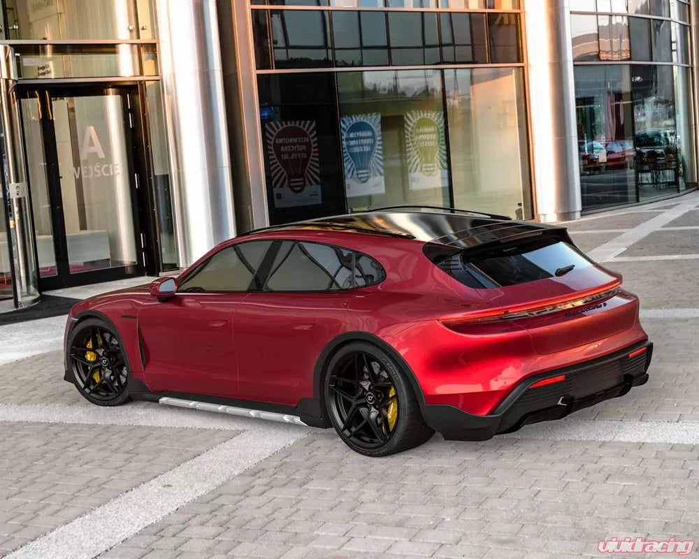 Audi E-Tron / Porsche Taycan D04 Wheel Package Matte Black VR Forged