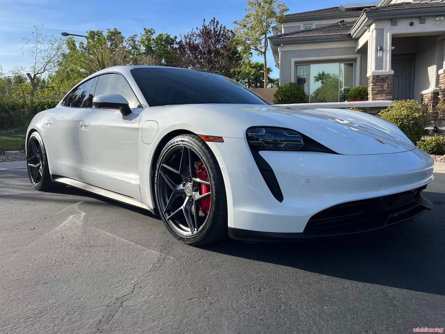 Audi E-Tron / Porsche Taycan D04 Wheel Package Matte Black VR Forged
