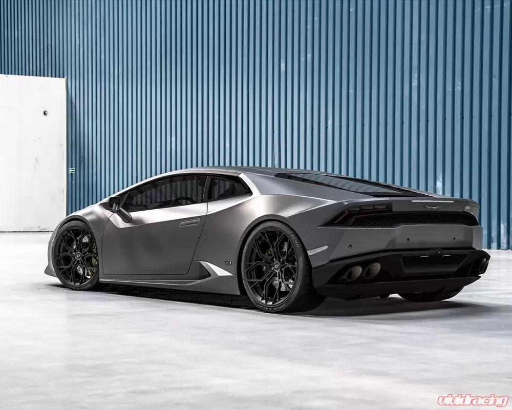 Audi R8 / Lamborghini Huracan D05 Wheel Set Matte Black VR Forged