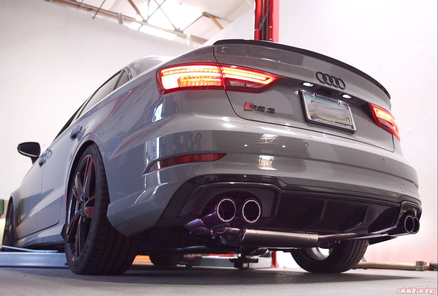 Audi RS 3 8V Stainless Valvetronic Exhaust System with Carbon Tips VR Performance