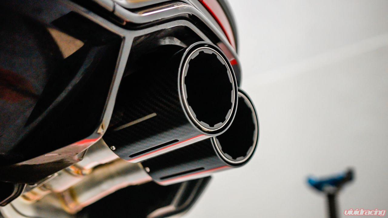 Audi RS 5 B9 Coupe Stainless Valvetronic Exhaust System with Carbon Tips VR Performance