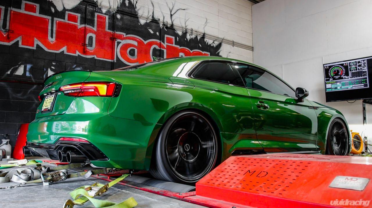 Audi RS 5 B9 Coupe Stainless Valvetronic Exhaust System with Carbon Tips VR Performance