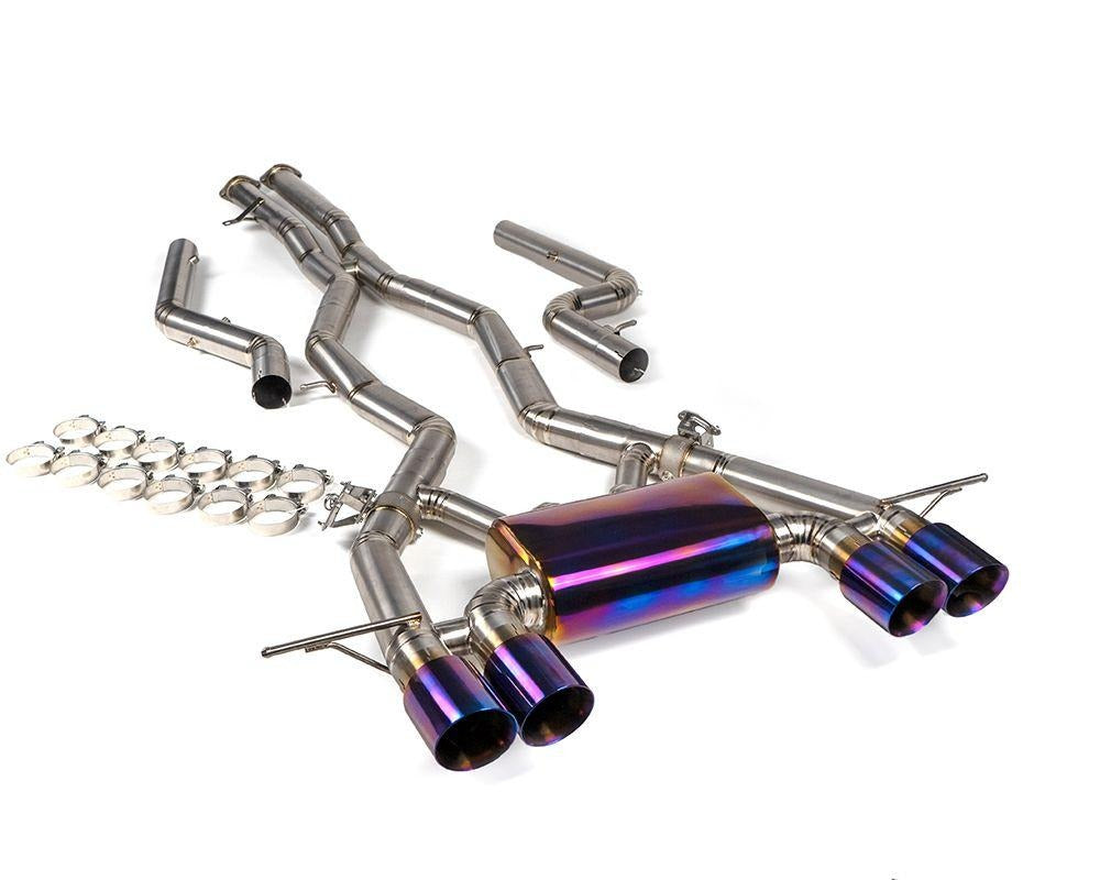BMW M3 G80 / M4 G82 Titanium Valvetronic Catback Exhaust With 102mm Tips VR Performance
