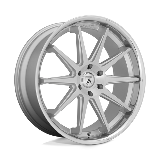 Emperor Wheel Brushed Silver Asanti