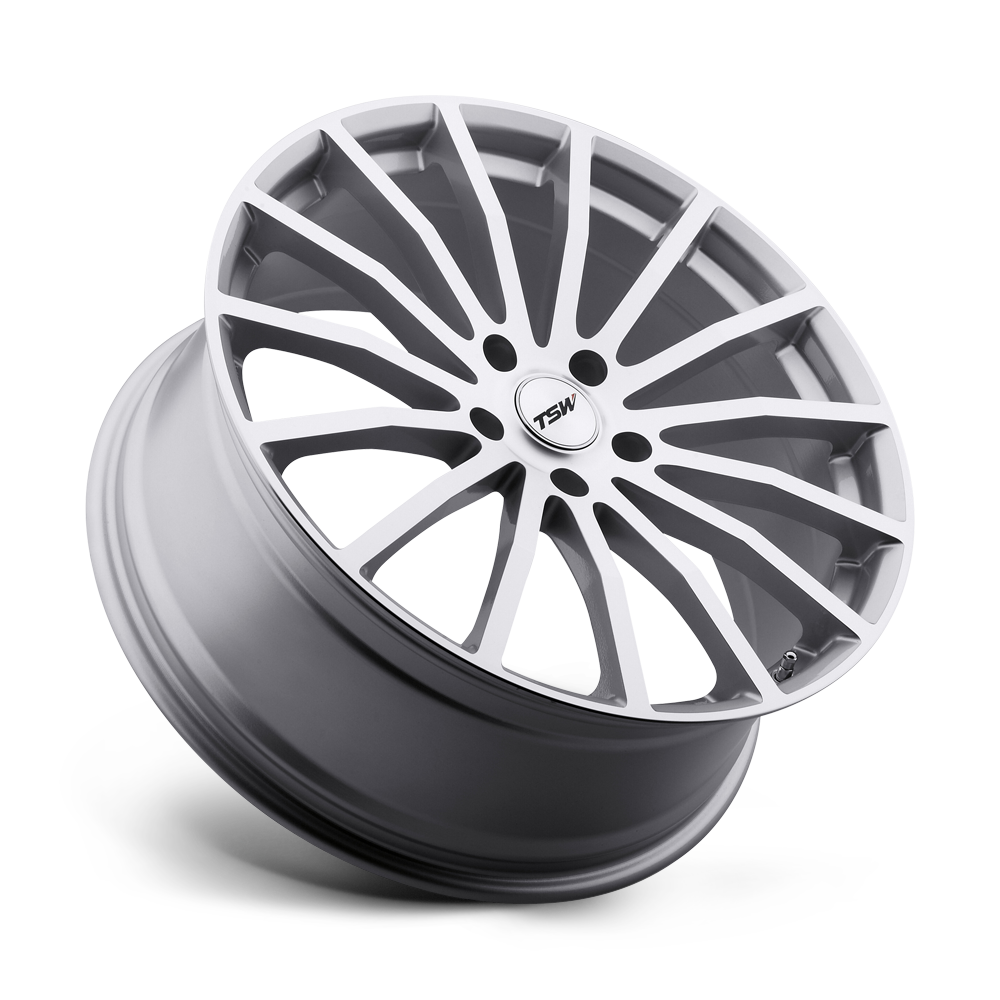 Mallory Wheel Silver/Mirror Cut Face TSW