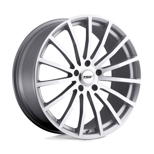 Mallory Wheel Silver/Mirror Cut Face TSW