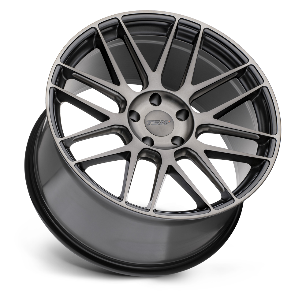 Nord Wheel Semi Gloss Black Milled-Machined Dark Tint Face TSW