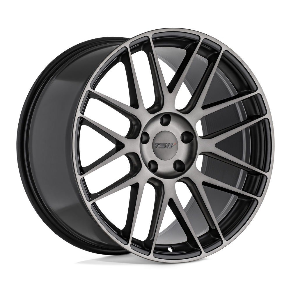 Nord Wheel Semi Gloss Black Milled-Machined Dark Tint Face TSW