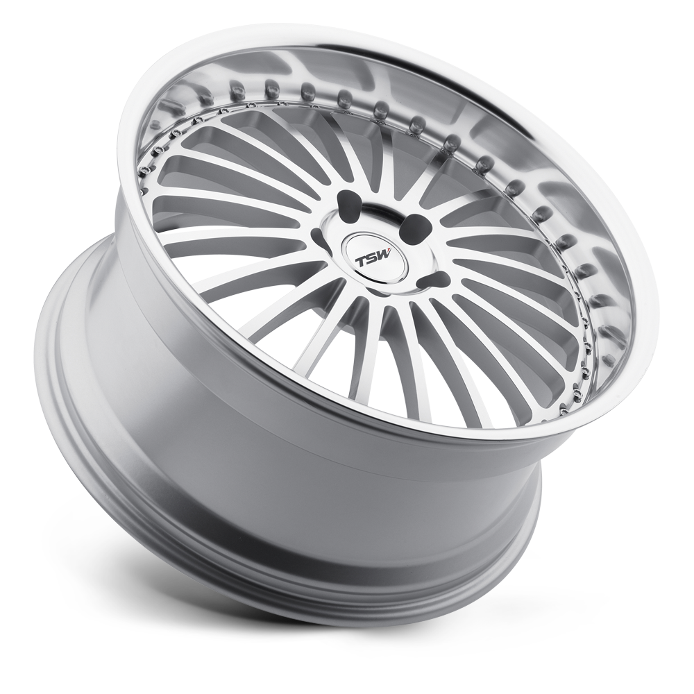 Silverstone Wheel Silver/Mirror Cut TSW