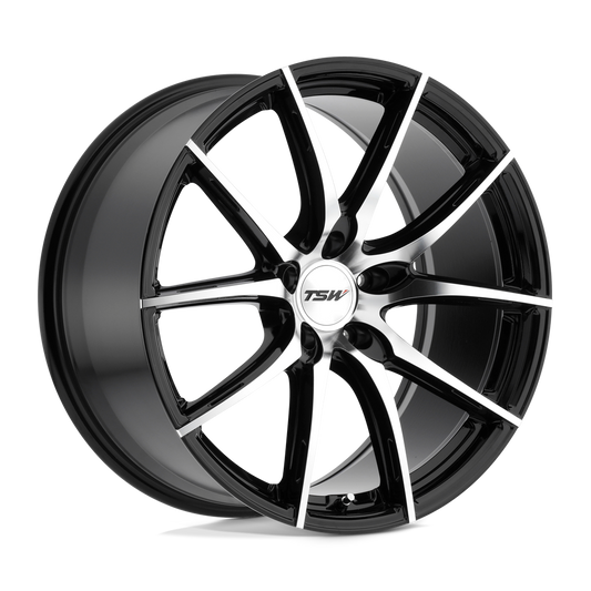 Sprint Wheel Gloss Bllack/Mirror Cut Face TSW