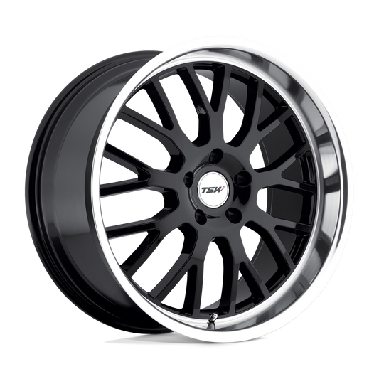 Tremblant Wheel Gloss Black/Mirror Cut Lip TSW