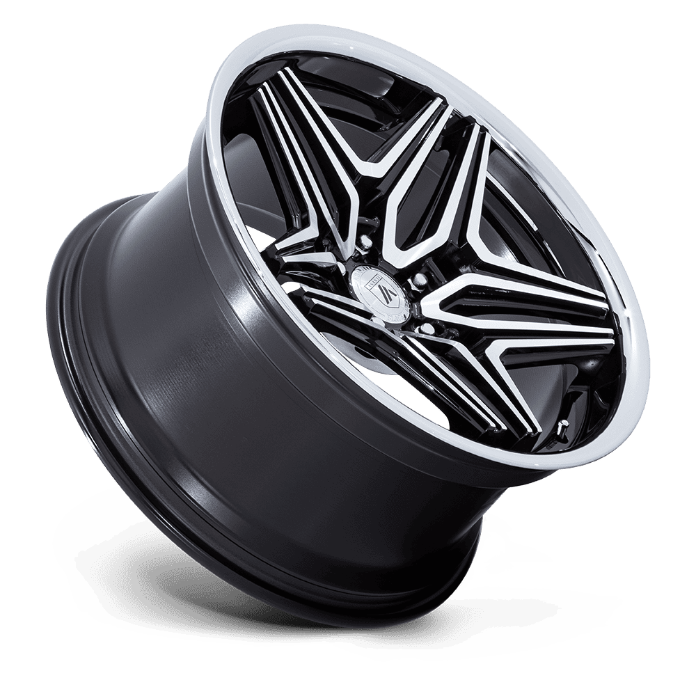 Duke Wheel Gloss Black Machined Asanti