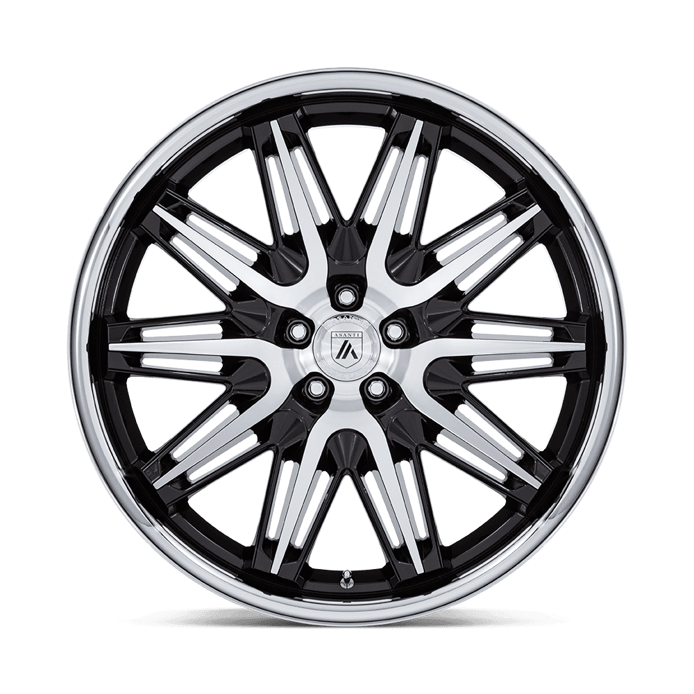 Imperator Wheel Gloss Black Machined Asanti