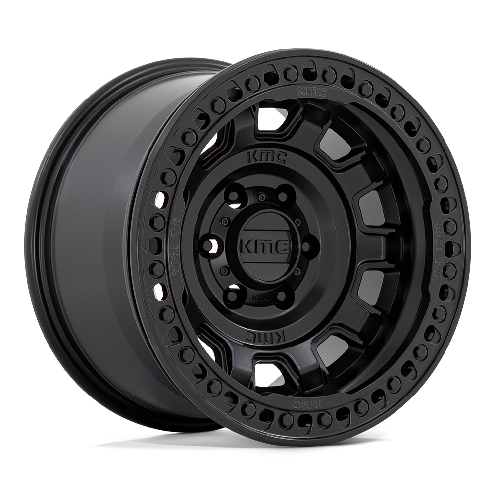 Tank Beadlock Wheel Satin Black KMC