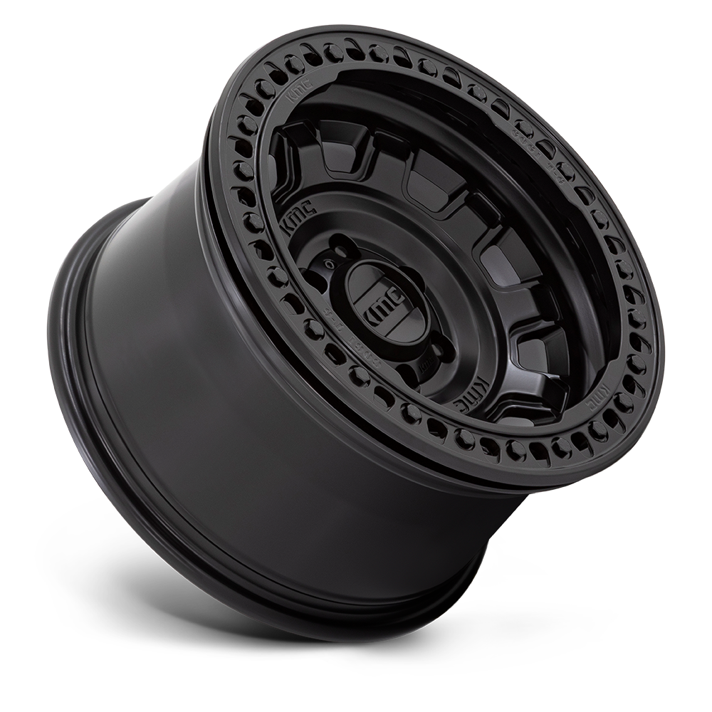 Tank Beadlock Wheel Satin Black KMC