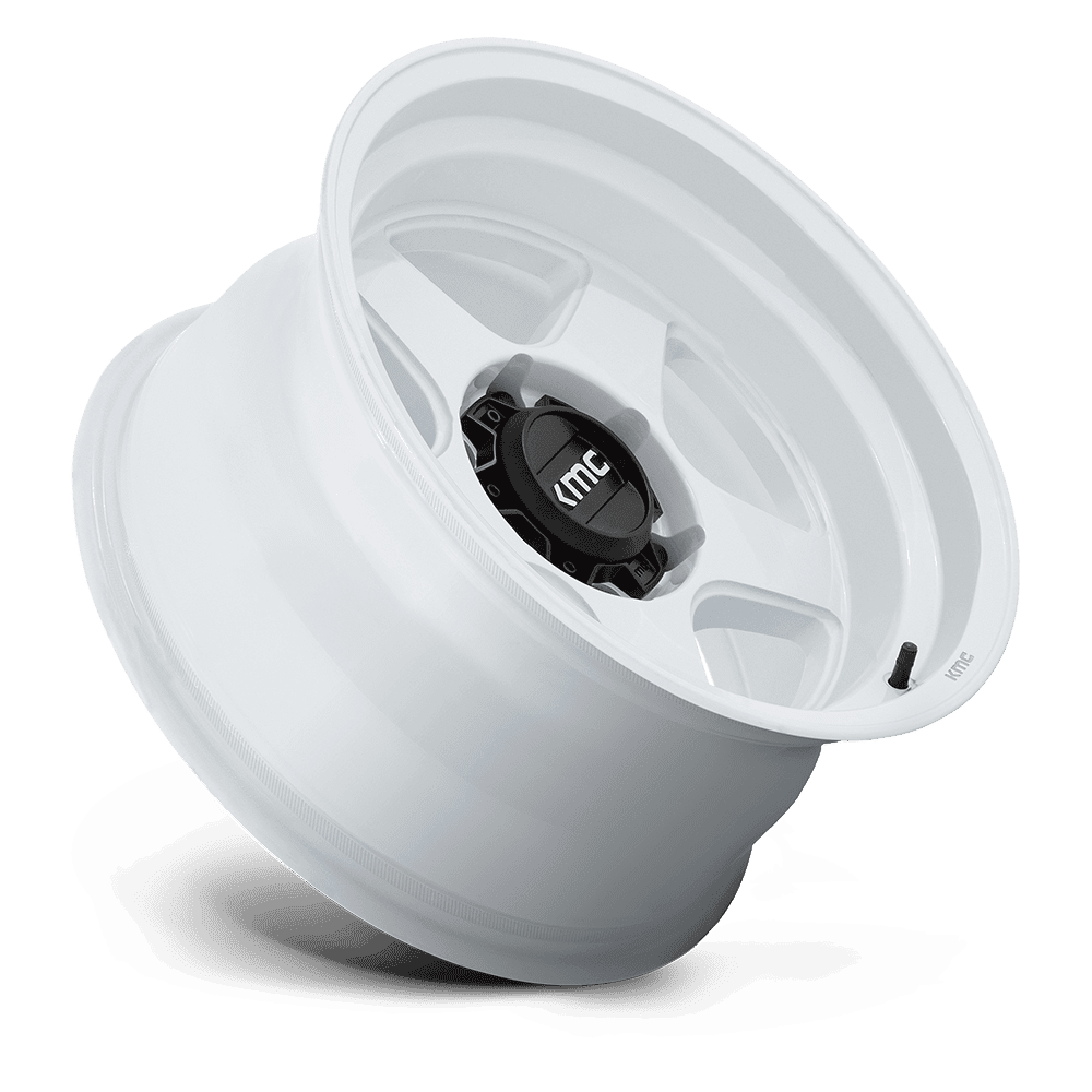 Lobo Wheel Gloss White KMC