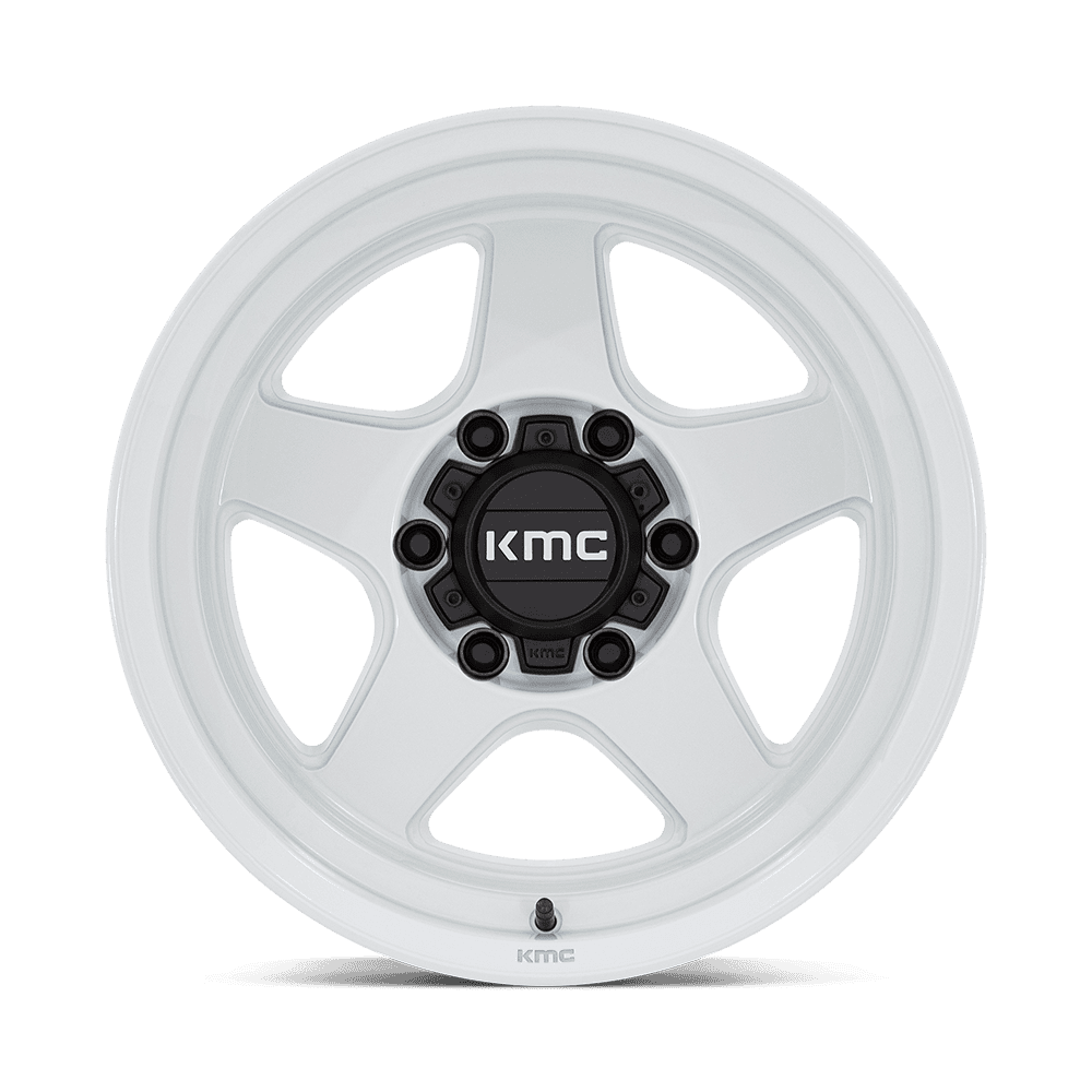 Lobo Wheel Gloss White KMC