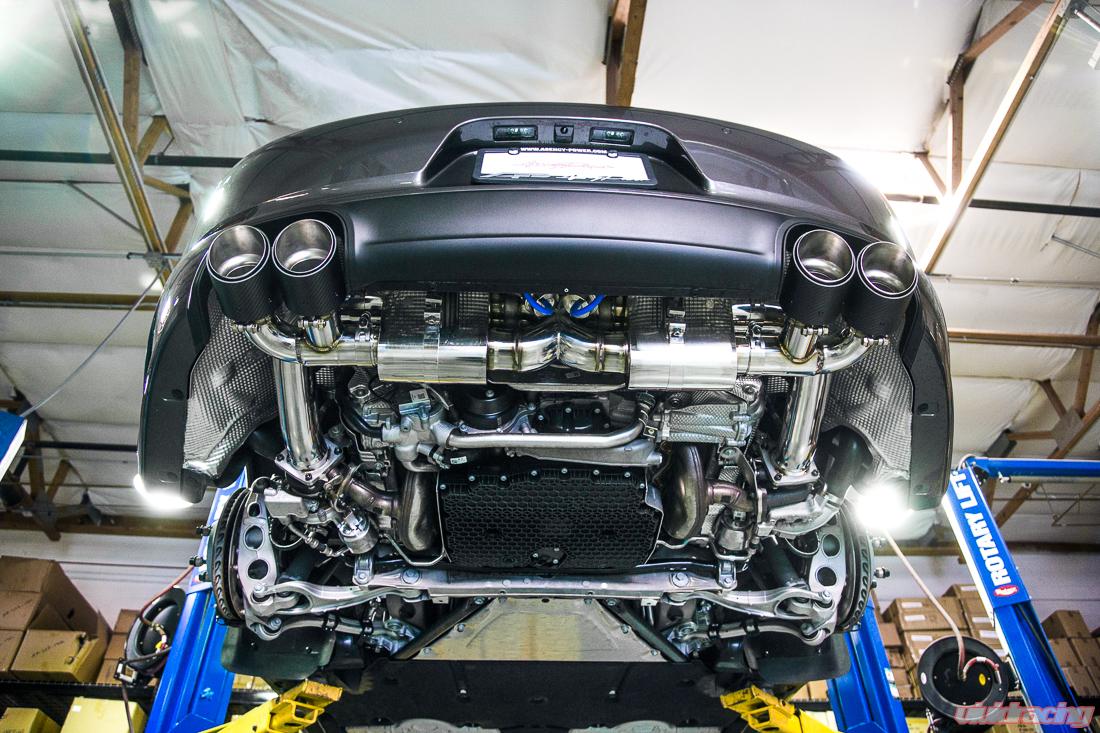 Porsche 911 Carrera Valvetronic Race Exhaust VR Performance