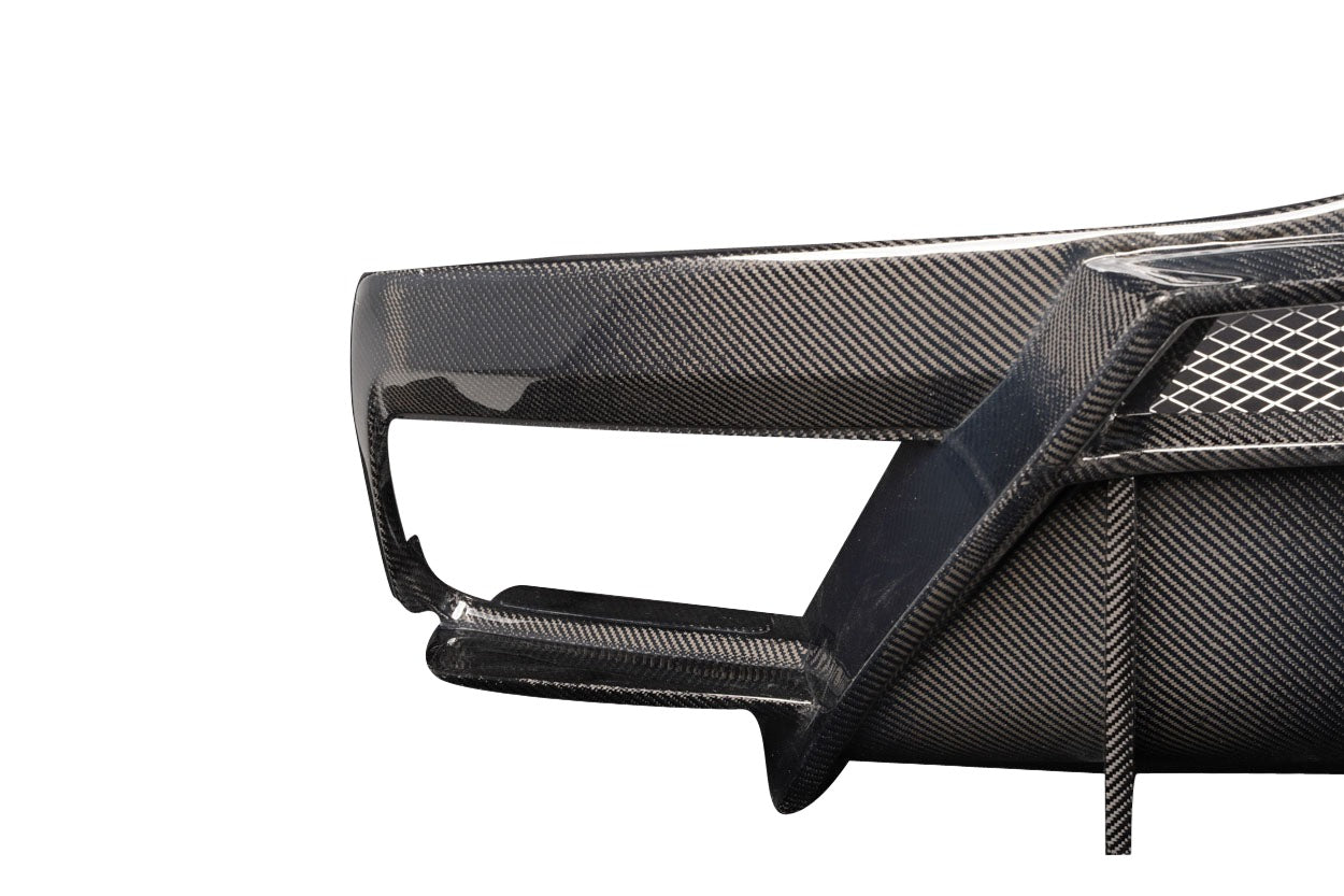 Chevrolet Corvette C8 Carbon Fiber Gran Veloce Rear Diffuser Carbon Creations