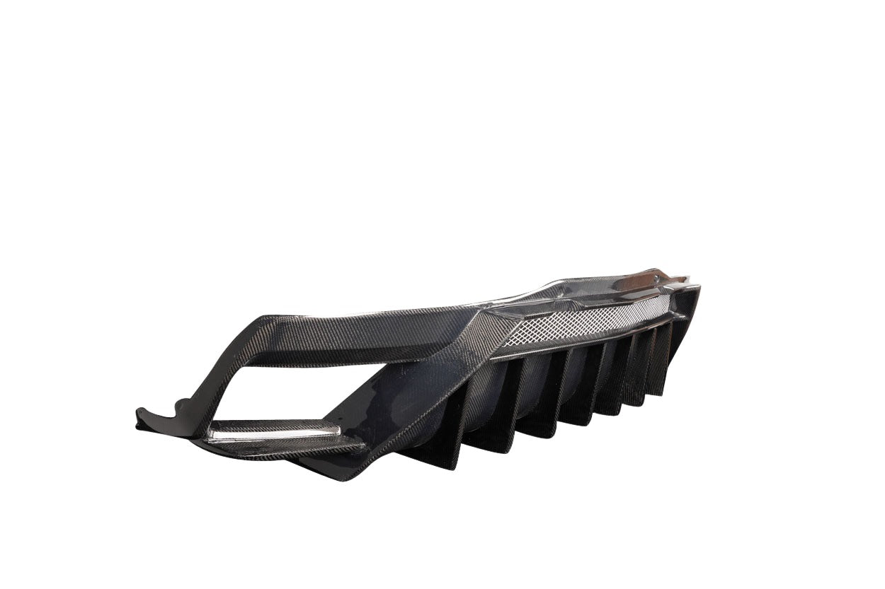 Chevrolet Corvette C8 Carbon Fiber Gran Veloce Rear Diffuser Carbon Creations