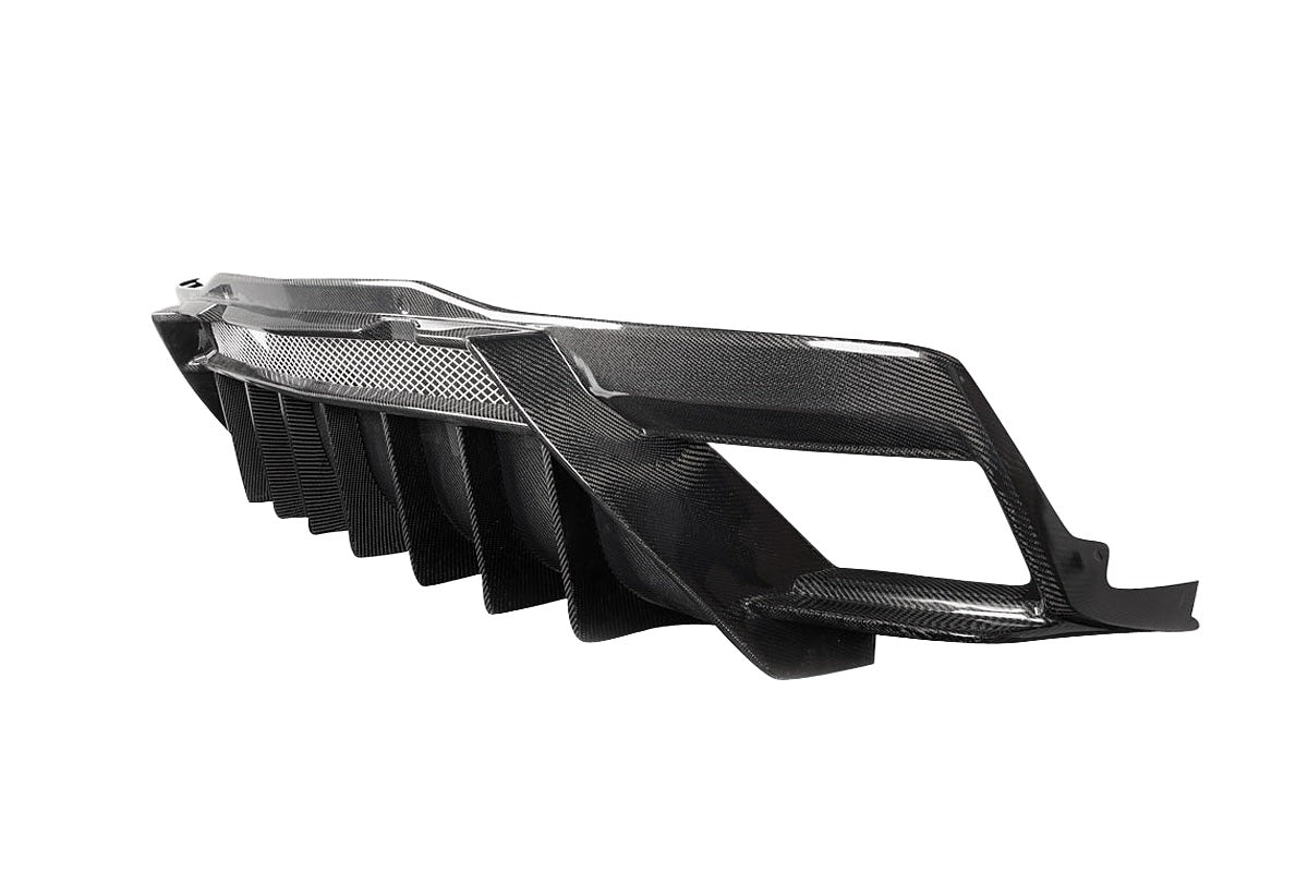 Chevrolet Corvette C8 Carbon Fiber Gran Veloce Rear Diffuser Carbon Creations