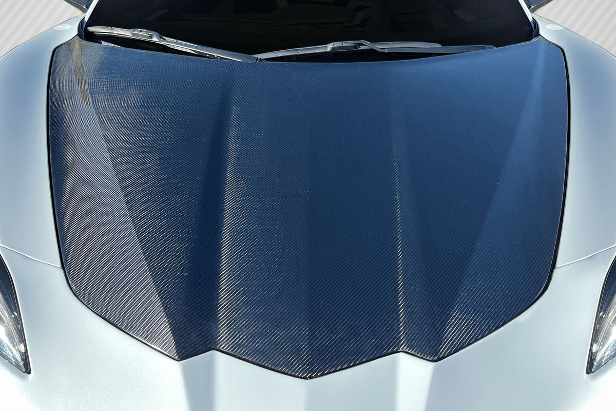 Chevrolet Corvette C8 Carbon Fiber OEM Hood Carbon Creations