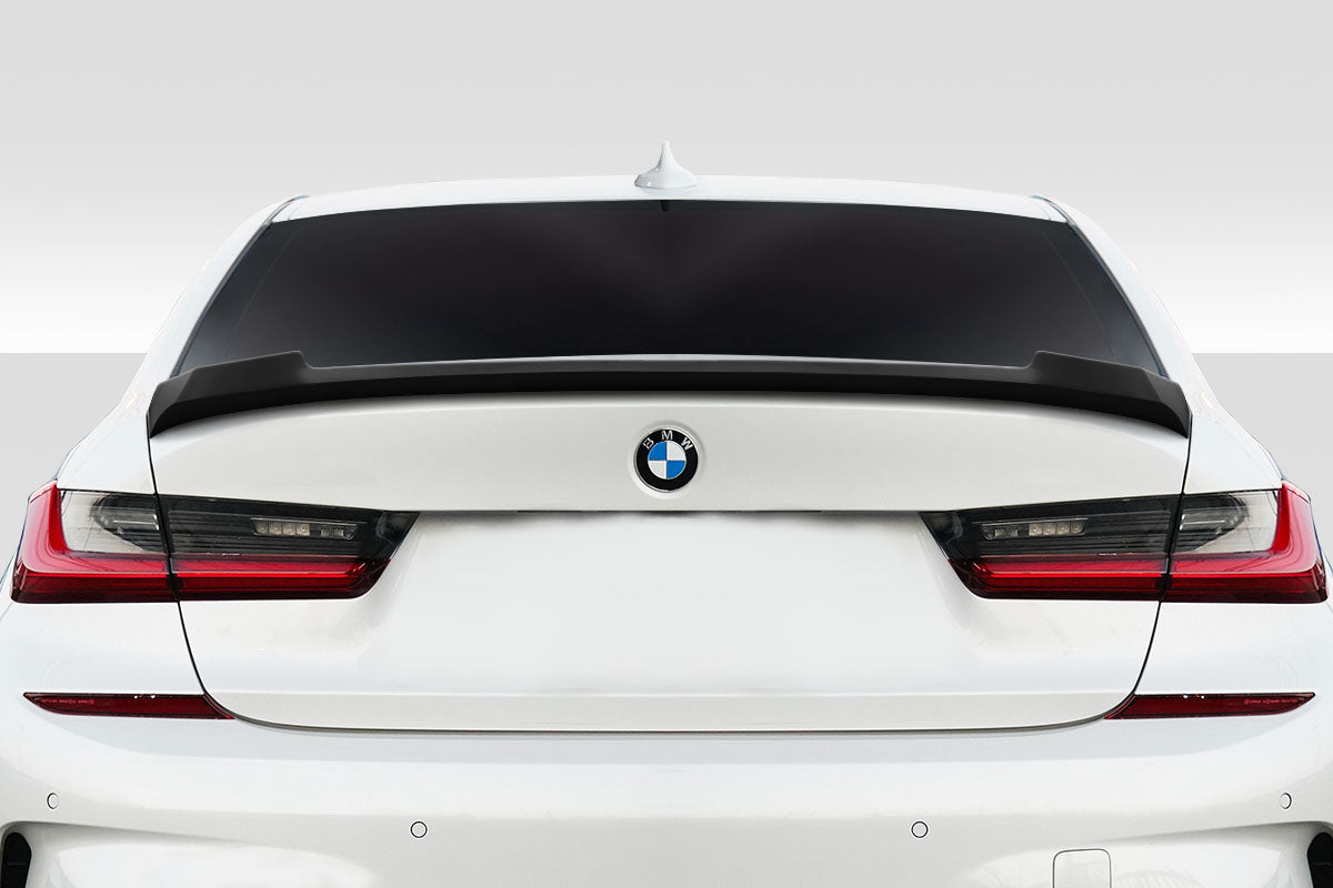 BMW 3 Series G20 Fiberglass AKS Rear Wing Spoiler Duraflex