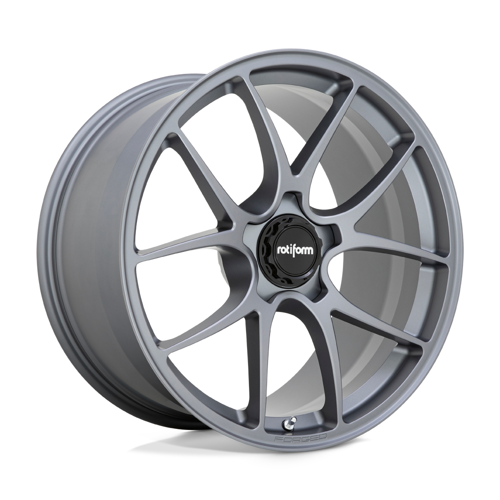 LTN Wheel Satin Titanium Rotiform