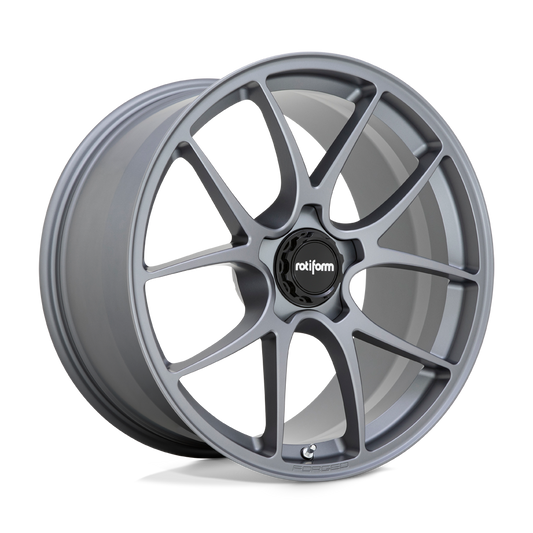 LTN Wheel Satin Titanium Rotiform