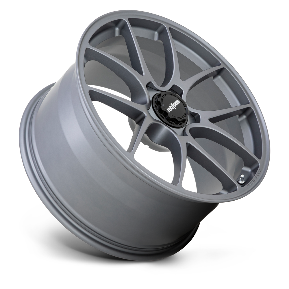 LTN Wheel Satin Titanium Rotiform