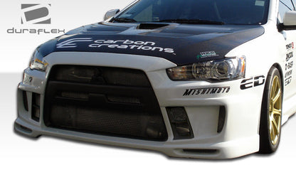 Mitsubishi Evolution X 2008-2015 GT Concept Front Bumper Cover Duraflex