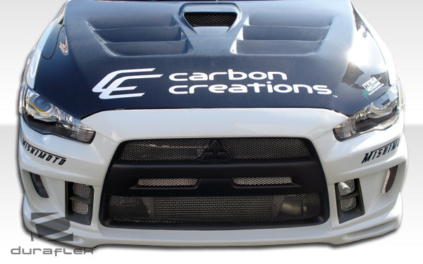 Mitsubishi Evolution X 2008-2015 GT Concept Front Bumper Cover Duraflex