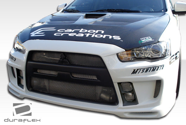 Mitsubishi Evolution X 2008-2015 GT Concept Front Bumper Cover Duraflex