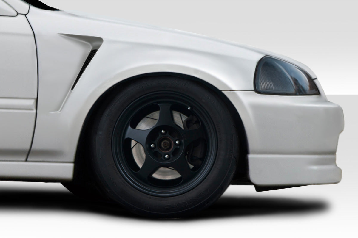 Honda Civic 1996-1998 F-1 Fenders Duraflex