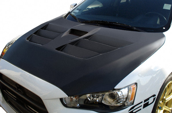 Mitsubishi Evolution X 2008-2017 GT Concept Hood Duraflex