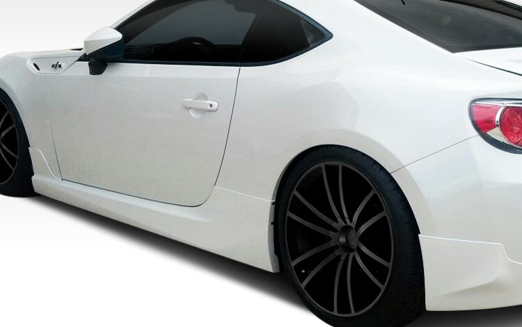 Scion FR-S / Toyota 86 / Subaru BRZ 2013-2020 X-5 Side Skirts Rocker Panels Duraflex