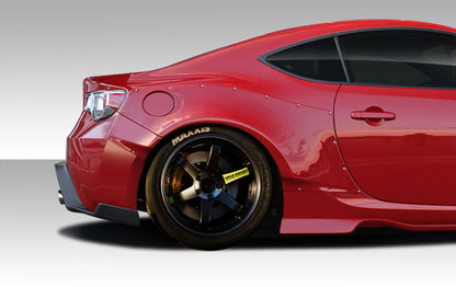 Scion FR-S / Toyota 86 / Subaru BRZ 2013-2020 GT500 Wide Body Rear Fenders Duraflex