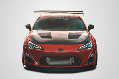 Scion FR-S / Toyota 86 / Subaru BRZ Carbon Fiber Dritech 86-R Hood Carbon Creations