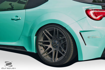 Scion FR-S / Toyota 86 / Subaru BRZ 2013-2020 86-R Wide Body Rear Fenders Duraflex