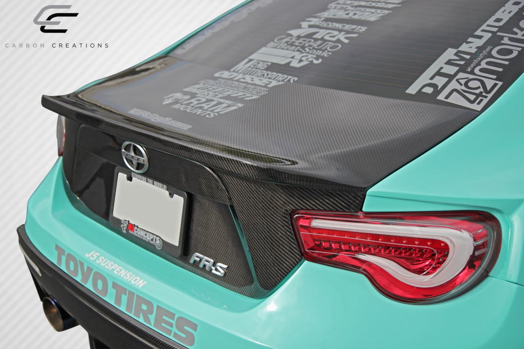 Scion FR-S / Toyota 86 / Subaru BRZ Carbon Fiber 86-R Trunk Carbon Creations