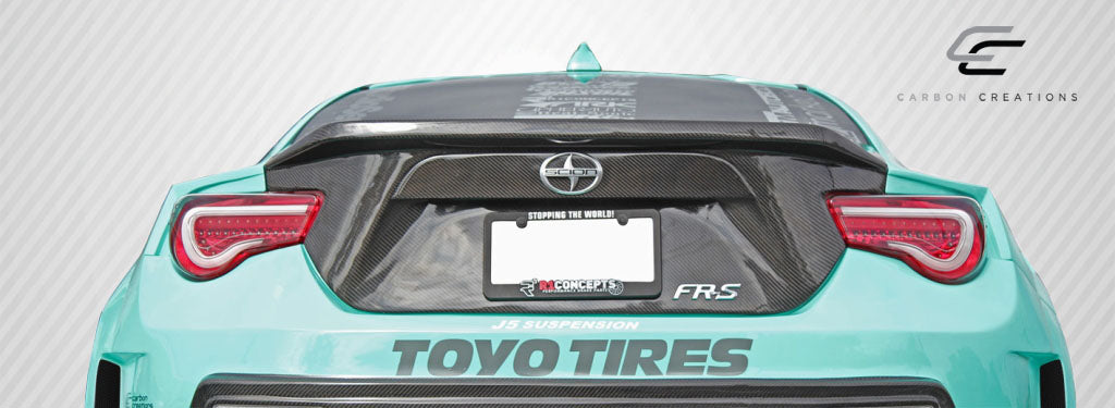 Scion FR-S / Toyota 86 / Subaru BRZ Carbon Fiber 86-R Trunk Carbon Creations