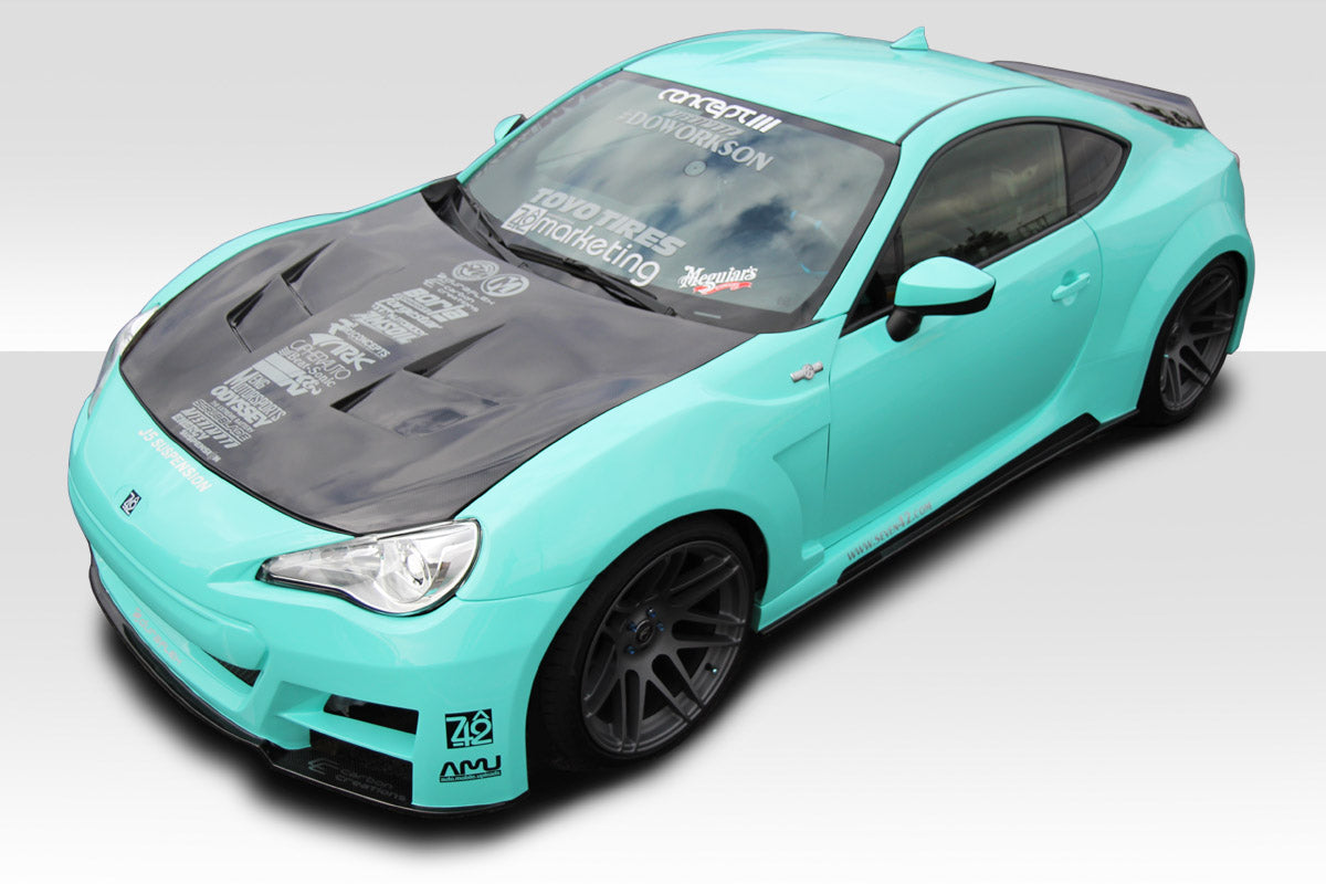 Scion FR-S / Toyota 86 / Subaru BRZ 2013-2018 86-R Body Kit 4-Piece Duraflex