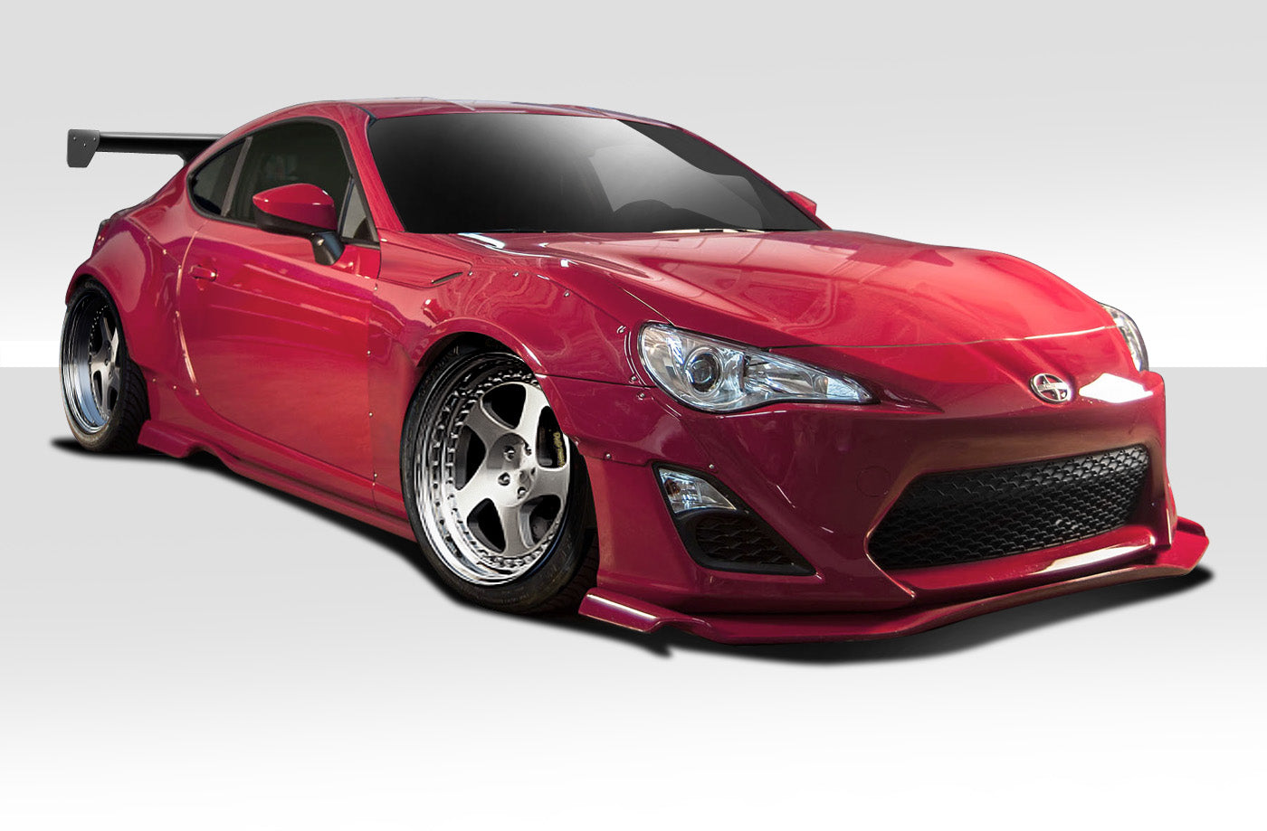 Scion FR-S 2013-2016 GT500 Wide Body Kit 13-Piece Duraflex