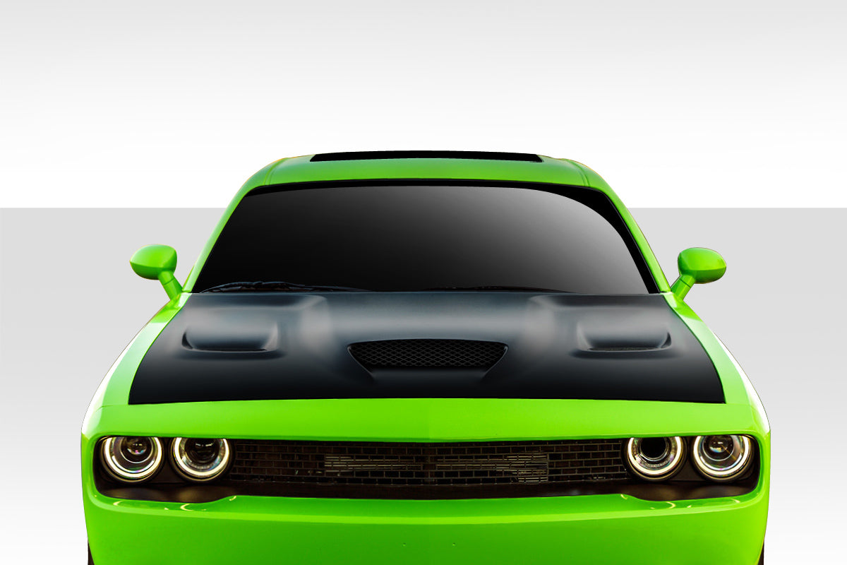 Dodge Challenger 2008-2023 Hellcat Look Hood Duraflex